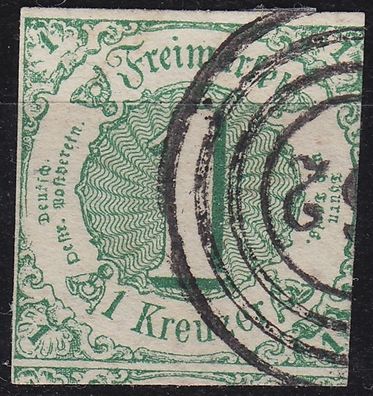 Germany Thurn und Taxis [1859] MiNr 0020 ( O/used ) [03] dunkelgrün
