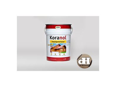 Koranol, Imprägnierlasur Farblos Lasur, Holzschutz, 20 Liter 17,50 € / l