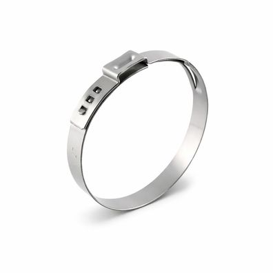 Stufenlose Ohrklemmen 7mm breit 706R V2A Edelstahl / (Spannbereich) 10,3-12,8 mm