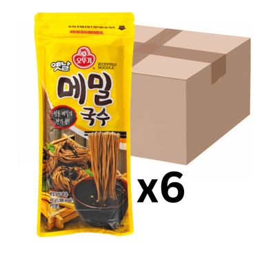 6er-Pack Ottogi Soba Buchweizennudeln 400g