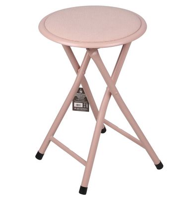 Urban Living Klapphocker Hocker Klappstuhl Beistellhocker faltbarer Stuhl Rose