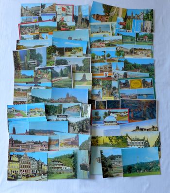 Konvolut 147 AK DDR Lot Ansichtskarten Postkarten