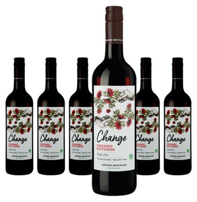 6 x Gérard Bertrand Change Cabernet Sauvignon – 2023