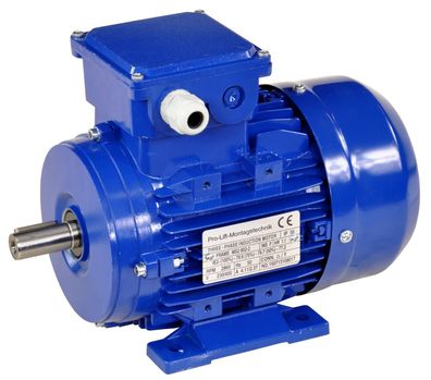 1,1kW Elektromotor 380V, 2850U/min, B3, IE3, 00402