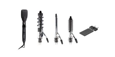 Multifunktionsstyler RHC 41 Keramik-Keratin 25 Watt 7 Aufsätze * B-Ware