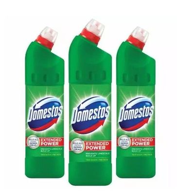 Domestos Extended Power Desinfektionsmittel Flüssigreiniger Kiefer 3x750ml