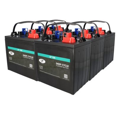 Batterie-Satz 36V 225Ah passend für Golfcar Golf Cart Elektro-Fahrzeug