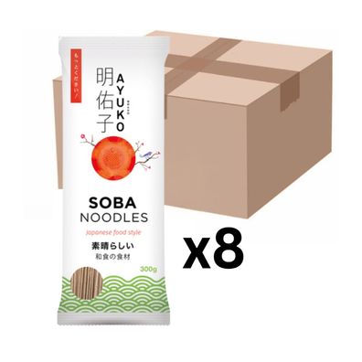 8er-Pack AYUKO Soba Buchweizennudeln 300g