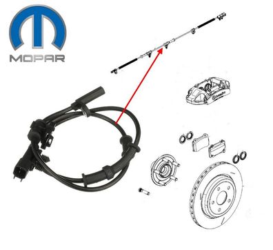 ABS Sensor hinten rechts Dodge Charger, Challenger, Chrysler 300C Bj:11-23 (ohne