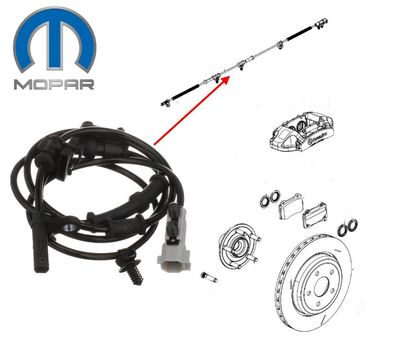 ABS Sensor hinten links Dodge Charger, Challenger, Chrysler 300C Bj:11-23 (ohne