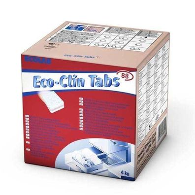 Eco-Clin Tabs 88 Umweltfreundliche Desinfektionstabs | 200 Stück