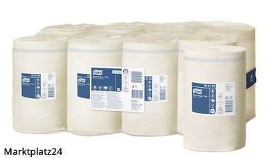 Tork Standard Papierwischtücher Weiß, 21cm, 1-lagig, 120m, 11 Rollen
