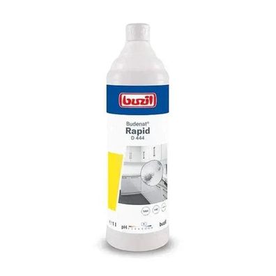 Budenat Rapid D444 Desinfektionsmittel 1L Rundflasche, BAuA N-57164