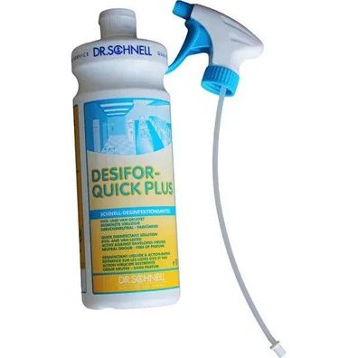 Desifor Quick Plus Desinfektionsmittel 1L Flasche | DR. Schnell
