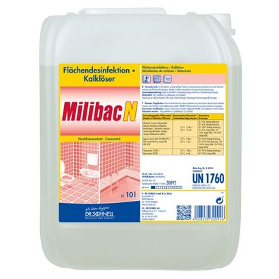 Milibac N Desinfektionsmittel 10L Kanister | Dr. Schnell