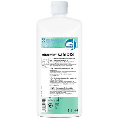 Triformin safeDIS Oberflächendesinfektionsmittel 1000ml BAuA N-41749