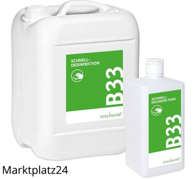 Schnelldesinfektion B 33 10L Kanister | orochemie GmbH & Co, KG