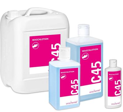 C 45 Waschlotion Milde pH-Neutrale Reinigungslotion 500 ml