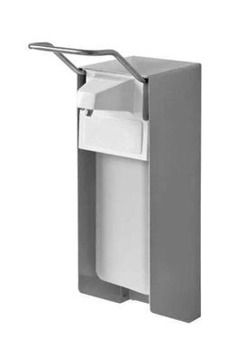 TEMCA Desinfektionsmittelspender Mit Armhebel | ABS Kunststoff, 1000ml, Abschließbar