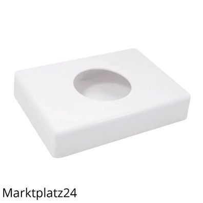 Ampri Hygienebaghalterung Aus Kunststoff Weiß, Wandmontage