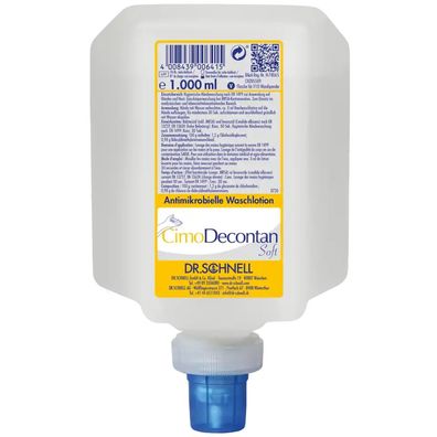 Desinfektionsmittel CimoDecontan Soft 1L V10-Flasche | DR. Schnell