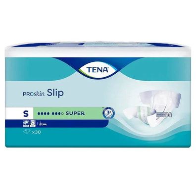 TENA Slip Super Inkontinenzunterwäsche Gr. S | 30 Stück