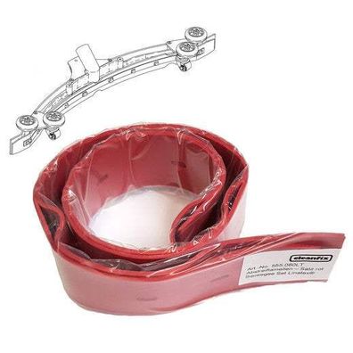 Cleanfix Abstreiflamellensatz Rot | Hochwertiges Reinigungsset