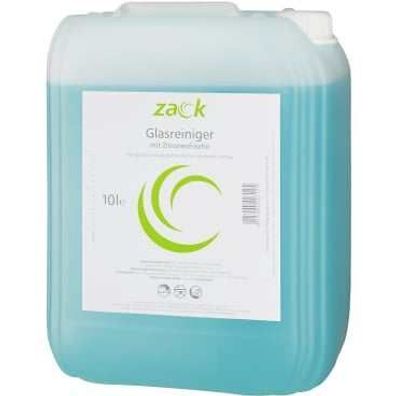Zack Glasreiniger Gebrauchsfertig, 10L Kanister Für Glasflächen
