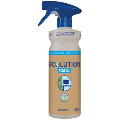 Ecolution Handsprüher Blau 0,5L Leerflasche | DR, Schnell