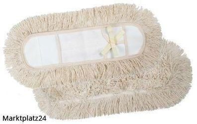 Feuchtwischbezug Baumwolle Super 60cm, Polyester Rücken & Laschen | Filmop Internati
