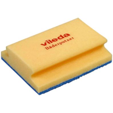 Vileda Bäderputzer Soft Gelb/Blau, 13x16,5cm, Größe 2