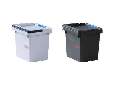 Origo 2 Kleiner Eimer Clip Blau Kunststoff, 235x208x180mm | Vileda GmbH