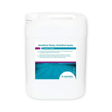 Quickflock Flüssig Flockungsmittel 20kg Kanister für Pools | BAYROL