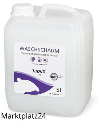 Waschschaum Parfümiert Transparent TAPIRA Top 5L Kanister | GVS eG