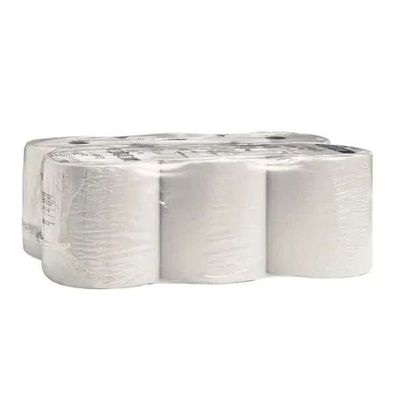 Handtuchpapier Hostess Natura 2-lagig Weiß, 20cm x 140m, 6 Rollen