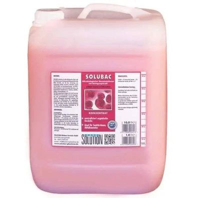Solubac Geruchsneutralisation Mikroorganismen Reinigung 10L Kanister