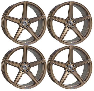 4 MB Design Felgen KV1S 9.0Jx21 ET25 5x112 BRON für BMW 5 6 X2 X3 X4