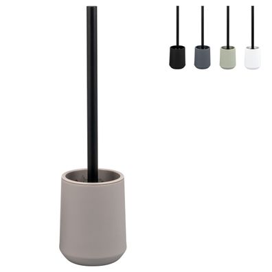 eluno WC-Garnitur TESERO inkl. 1x Ersatzbürstenkopf, aus Kunststoff
