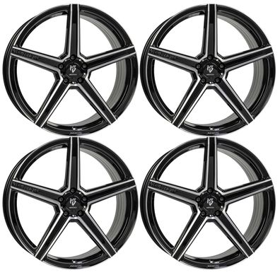 4 MB Design Felgen KV1S 9.0Jx21 ET35 5x112 SWPOL für SsangYong Korando