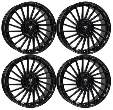 4 MB Design Felgen VR3 7.5Jx18 ET38 4x100 SW für Dacia Jogger Lodgy Logan Sandero