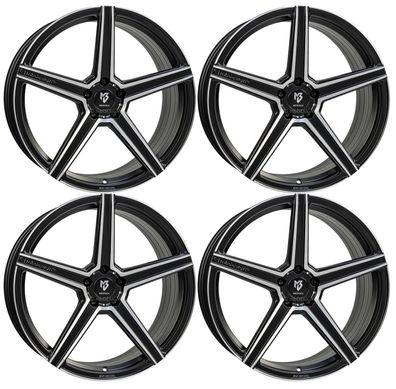 4 MB Design Felgen KV1S 9.0Jx21 ET37 5x108 Swmattpol für Land Rover Discovery Sport