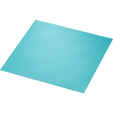 Duni Zelltuch-Serviette Klassik Mint Blue, 40x40cm, 6x50 Stück