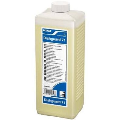 Dishguard 71 Ecolab 1L Flasche Biologisch Abbaubar Geschirrreiniger
