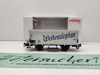 MÃ¤rklin H0 AC 48166 KÃ¼hlwagen "Weihenstephan" Insider JW 2016 / NEM / DB / OVP weiÃ