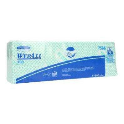 Kimberly-Clark X80 Wischtuch Grün, Geprägt, 35x42 cm, 250 Stück