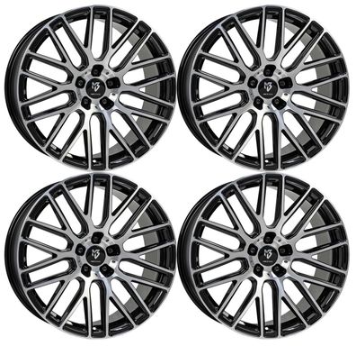 4 MB Design Felgen KV4 7.5Jx18 ET35 5x112 SWPOL für Ford Tourneo Transit Connect