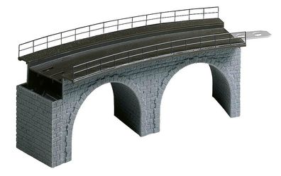 Faller 120478, Viadukt-Oberteil gebogen, Miniaturwelten H0 (1:87)