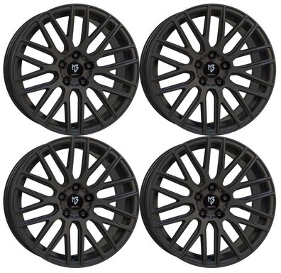 4 MB Design Felgen KV4 7.5Jx18 ET45 5x100 SWMATT für Audi A1