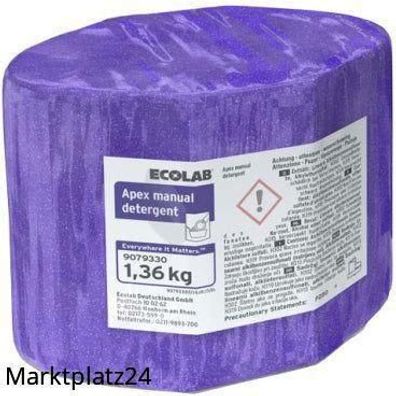 Handwaschmittel Apex Manuelles Geschirrspülen, 2x1,36kg Karton