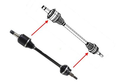 Antriebswelle hinten rechts Challenger 5,7L Bj:08-14 Charger 5,7L Bj:07-14 Chrysle